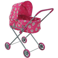 Коляска для кукол Buggy Boom Mixy, розовая