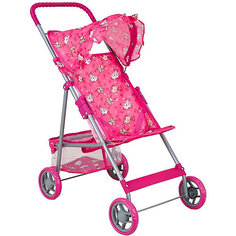 Коляска для кукол Buggy Boom Mixy, розовая