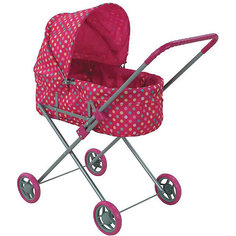 Коляска для кукол Buggy Boom Mixy, розовая