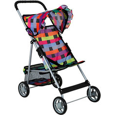 Коляска для кукол Buggy Boom Mixy, разноцветная