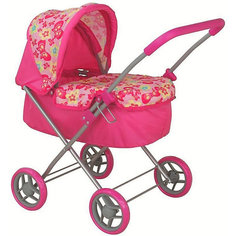 Коляска для кукол Buggy Boom Mixy, розовая