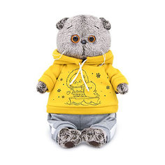 Мягкая игрушка Budi Basa Кот Басик в спортивном костюме, 22 см