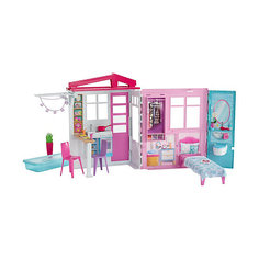 Раскладной домик Barbie с аксессуарами Mattel