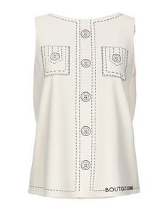 Топ без рукавов Boutique Moschino