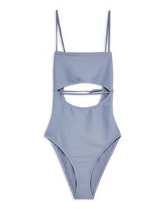 Слитный купальник Topshop