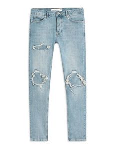 Джинсовые брюки Topman