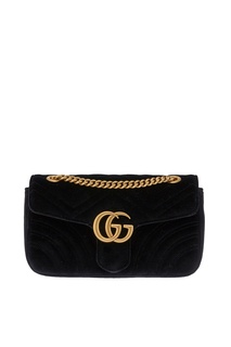 Бархатная сумка GG Marmont Gucci