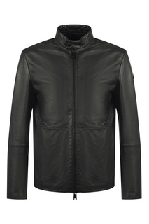 Кожаная куртка Emporio Armani