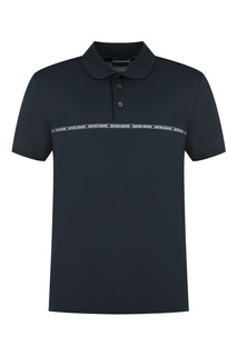 Поло с символикой бренда Emporio Armani