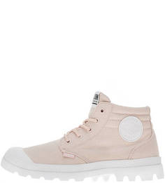 Текстильные ботинки с рифленой подошвой Blanc Lite Low Cuff Palladium