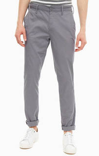 Хлопковые брюки чиносы с карманами Mavi