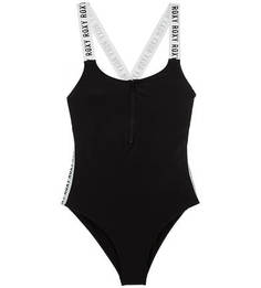 Черный купальный костюм с широкими бретелями Roxy