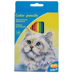 Kite цветные карандаши Животные