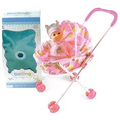 Интерактивная кукла с коляской Shantou Gepai