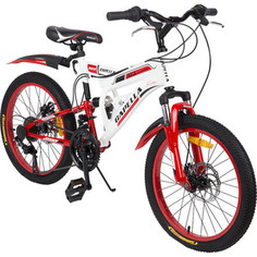 Велосипед 2-х колесный Capella (красный белый) (GL000432795)