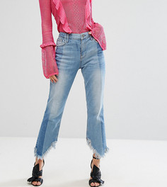 Джинсы с бахромой River Island - Синий