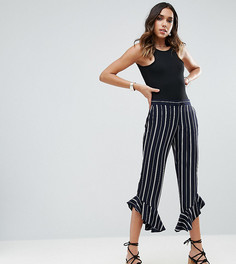 Брюки с оборками River Island - Черный