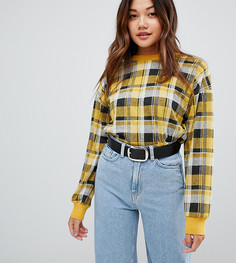 Джемпер в клетку New Look - Желтый