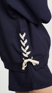 Eberjey Mason Lace Up Top