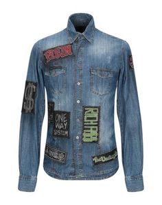 Джинсовая рубашка Philipp Plein