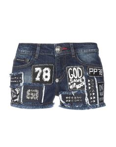 Джинсовые шорты Philipp Plein