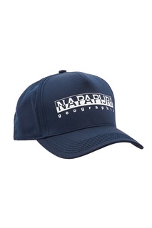 Темно-синяя бейсболка с логотипом Napapijri