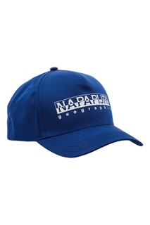 Синяя бейсболка с логотипом Napapijri