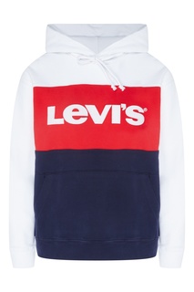 Трехцветное худи с логотипом Levis®