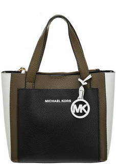 Кожаная сумка через плечо Gemma Michael Michael Kors