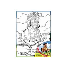 Рыжий кот Картина по контурам