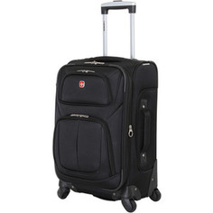 Чемодан Wenger Sion, черный, 37x22x60 см, 35 л, шт