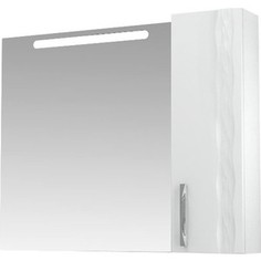 Шкаф-зеркало Triton Кристи 100 белый R (Щ0000006625) Тритон