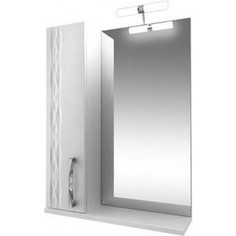 Шкаф-зеркало Triton Кристи 80 белый L (Щ0000000824) Тритон