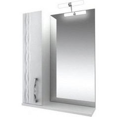 Шкаф-зеркало Triton Кристи 70 белый L (Н0000099473) Тритон