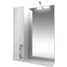 Шкаф-зеркало Triton Кристи 60 белый L (Н0000099467) Тритон