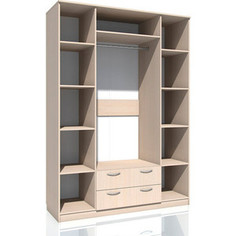 Шкаф комбинированный Сильва НМ 013.08-02 М Браво дуб девонширский Silva