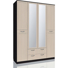 Шкаф комбинированный Сильва НМ 013.08-02 М Браво венге/дуб Silva