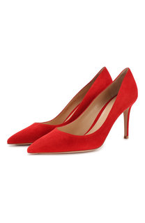 Замшевые туфли Gianvito 85 Gianvito Rossi