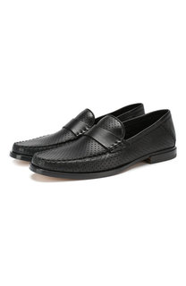 Кожаные лоферы Santoni
