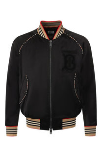 Бомбер из вискозы Burberry