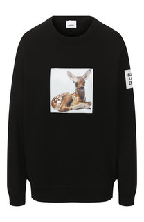 Хлопковое худи Burberry