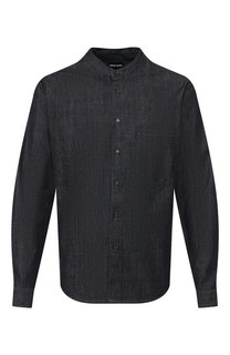 Хлопковая рубашка Giorgio Armani
