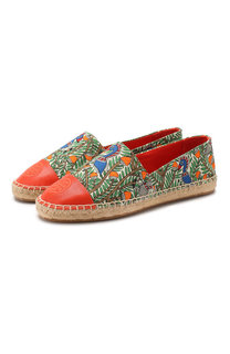 Текстильные эспадрильи Color-Block Tory Burch