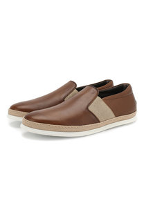 Кожаные слипоны Tod’s Tods