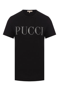 Хлопковая футболка Emilio Pucci