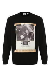 Хлопковый свитшот Burberry