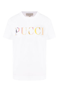 Хлопковая футболка Emilio Pucci