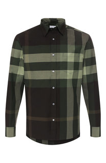 Хлопковая сорочка Burberry