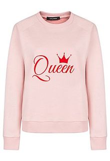 Розовый свитшот La Reine Blanche