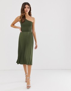 Платье миди с плиссировкой Ted Baker - Miriom - Зеленый